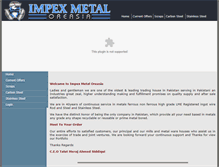 Tablet Screenshot of impexmetaloreasia.com
